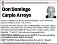 CARPIO ARROYO,DOMINGO