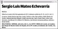 MATEO ECHEVARRIA,SERGIO LUIS