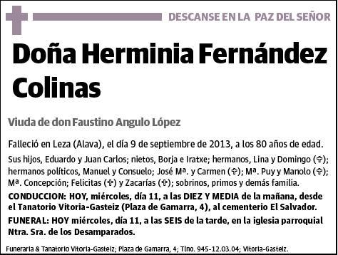 FERNANDEZ COLINAS,HERMINIA