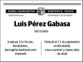 PEREZ GABASA,LUIS