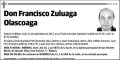 ZULUAGA OLASCOAGA,FRANCISCO
