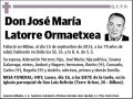LATORRE ORMAETXEA,JOSE MARIA