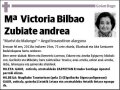 BILBAO ZUBIATE,Mª VICTORIA