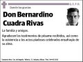 CUADRA RIVAS,BERNARDINO