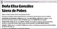 GONZALEZ SAENZ DE POBES,ELISA