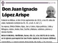 LOPEZ ARISPE,JUAN IGNACIO