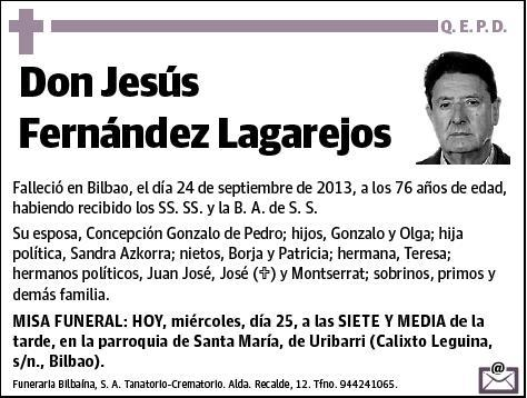 FERNANDEZ LAGAREJOS,JESUS