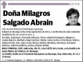 SALGADO ABRAIN,MILAGROS