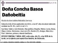BASOA DAÑOBEITIA,CONCHA