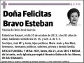 BRAVO ESTEBAN,FELICITAS