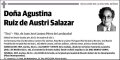 RUIZ DE AUSTRI SALAZAR,AGUSTINA