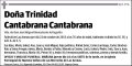 CANTABRANA CANTABRANA,TRINIDAD