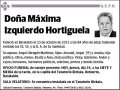 IZQUIERDO HORTIGUELA,MAXIMA