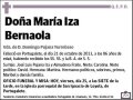 IZA BERNAOLA,MARIA
