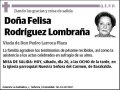 RODRIGUEZ LOMBRAÑA,FELISA