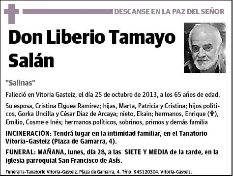TAMAYO SALAN,LIBERIO