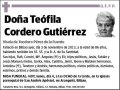 CORDERO GUTIERREZ,TEOFILA