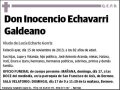 ECHAVARRI GALDEANO,INOCENCIO