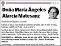 ALARCIA MATESANZ,MARIA ANGELES