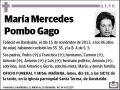 POMBO GAGO,MARIA MERCEDES