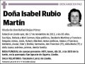 RUBIO MARTIN,ISABEL