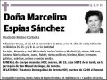 ESPIAS SANCHEZ,MARCELINA
