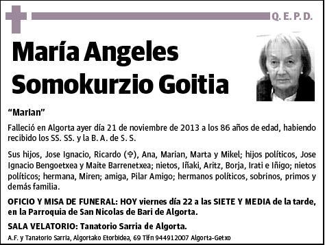 SOMOKURZIO GOITIA,MARIA ANGELES