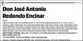 REDONDO ENCINAR,JOSE ANTONIO