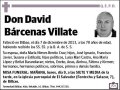 BARCENAS VILLATE,DAVID