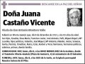 CASTAÑO VICENTE,JUANA