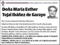 TOJAL IBAÑEZ DE GARAYO,MARIA ESTHER