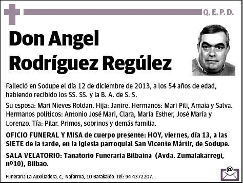 RODRIGUEZ REGULEZ,ANGEL