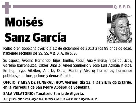SANZ GARCIA,MOISES