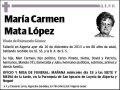 MATA LOPE,MARIA CARMEN