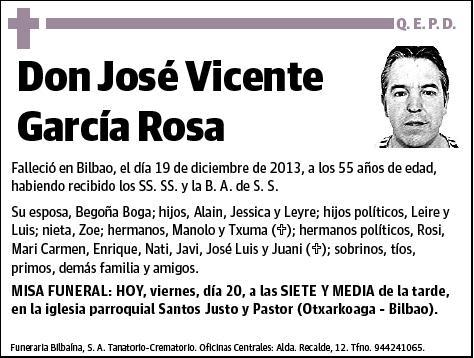 GARCIA ROSA,JOSE VICENTE