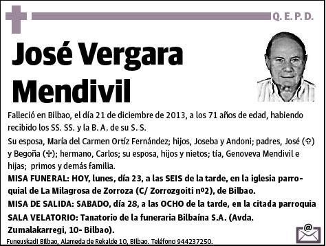 VERGARA MENDIVIL,JOSE