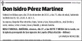 PEREZ MARTINEZ,ISIDRO