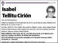 TELLITU CIRION,ISABEL