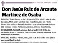 RUIZ DE ARCAUTE MARTINEZ DE OSABA,JESUS