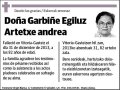 EGILUZ ARTETXE,GARBIÑE