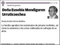 MENDIGUREN URRUTICOECHEA,EUSEBIA