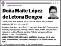 LOPEZ DE LETONA BENGOA,MAITE