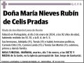 RUBIN DE CELIS PRADAS,MARIA NIEVES