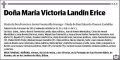 LANDIN ERICE,MARIA VICTORIA