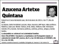 ARTETXE QUINTANA,AZUCENA