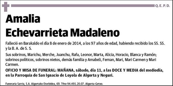 ECHEVARRIETA MADALENO,AMALIA