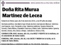 MURUA MARTINEZ DE LECEA,RITA