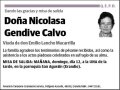GENDIVE CALVO,NICOLASA