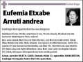 ETXABE ARRUTI,EUFEMIA