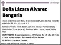 ALVAREZ BENGURIA,LAZARA